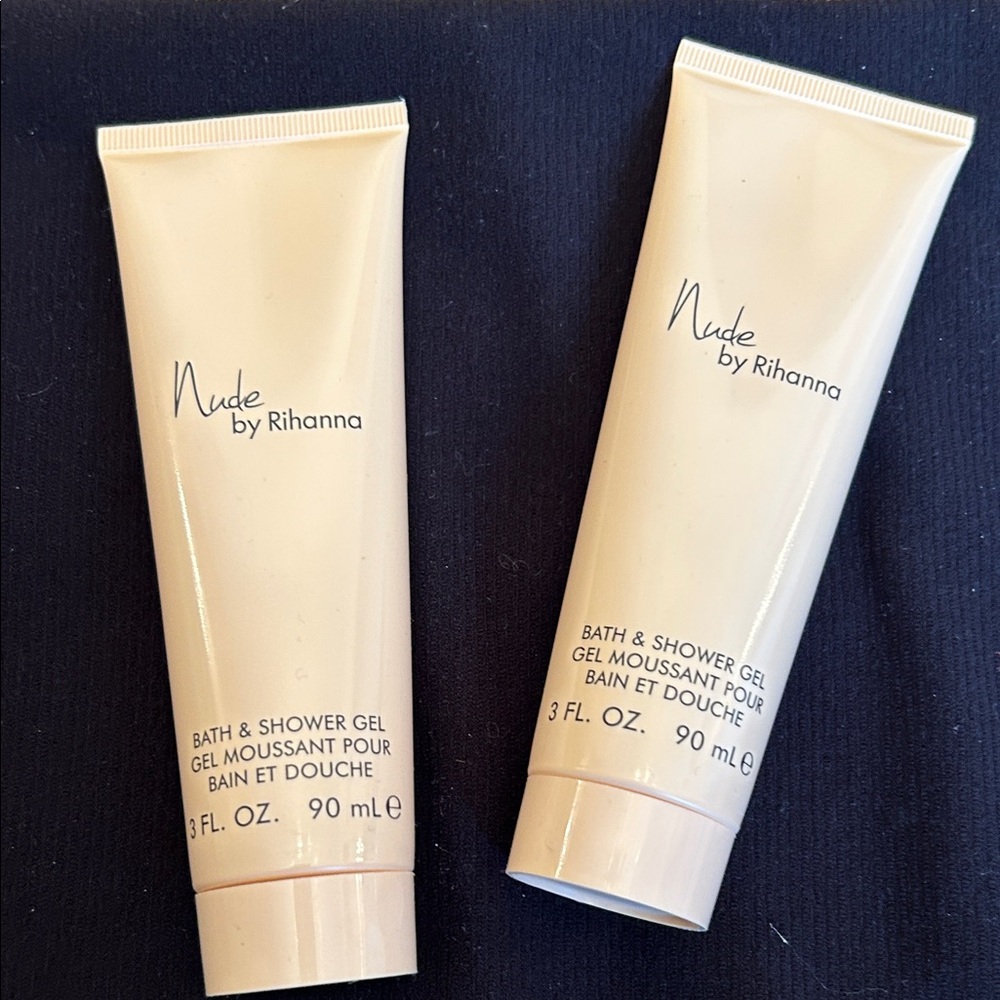 Rihanna Nude Bath & Shower Gel — Cream Beige Tube
